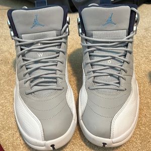 Jordan 12 Retro Grey University Blue Size 11